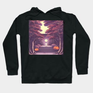 Fairies in the Halloween Fall Season Autumn Spooky Goth Vibes Hoodie